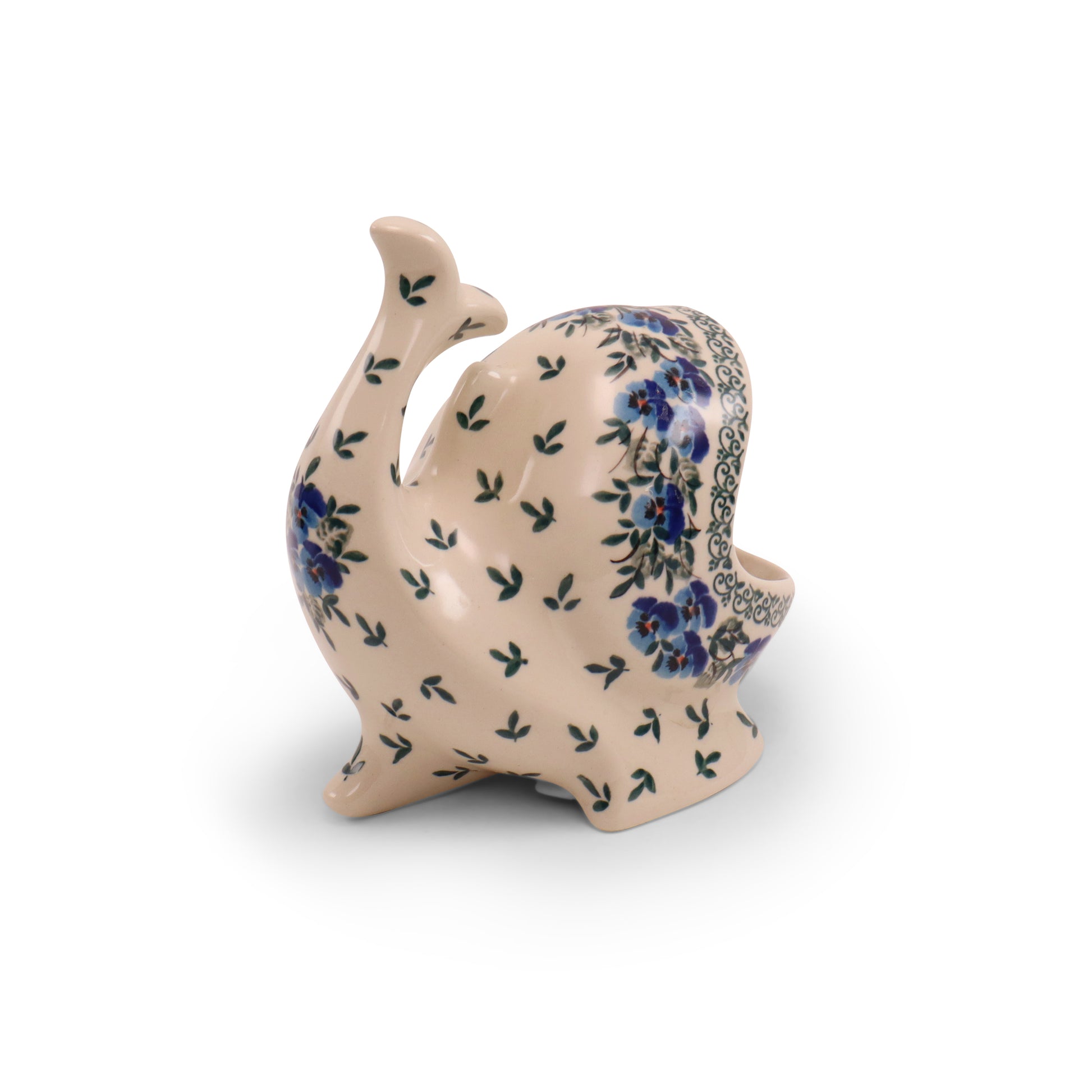 Whale Salt Cellar.Pattern: Pansy World