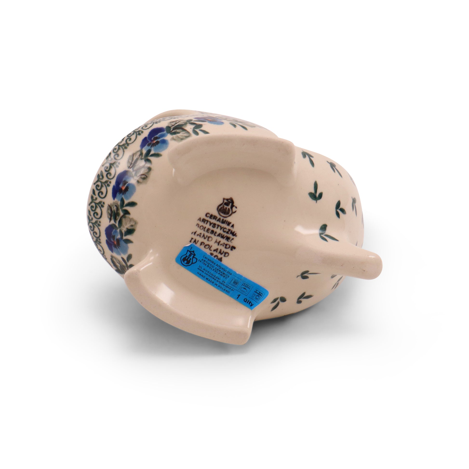 Whale Salt Cellar.Pattern: Pansy World
