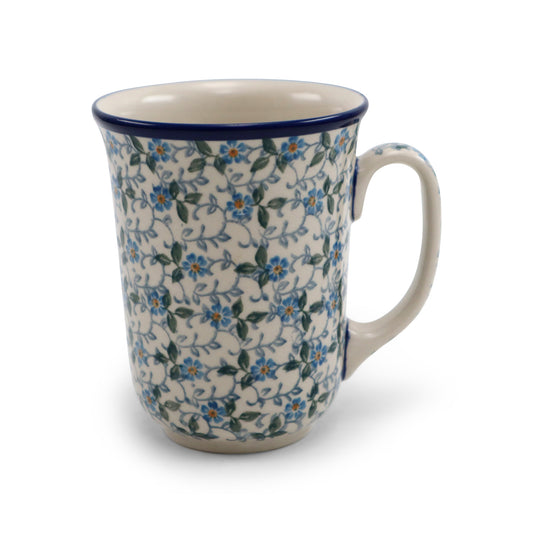 16oz Bistro Mug.Pattern: Dainty Flowers