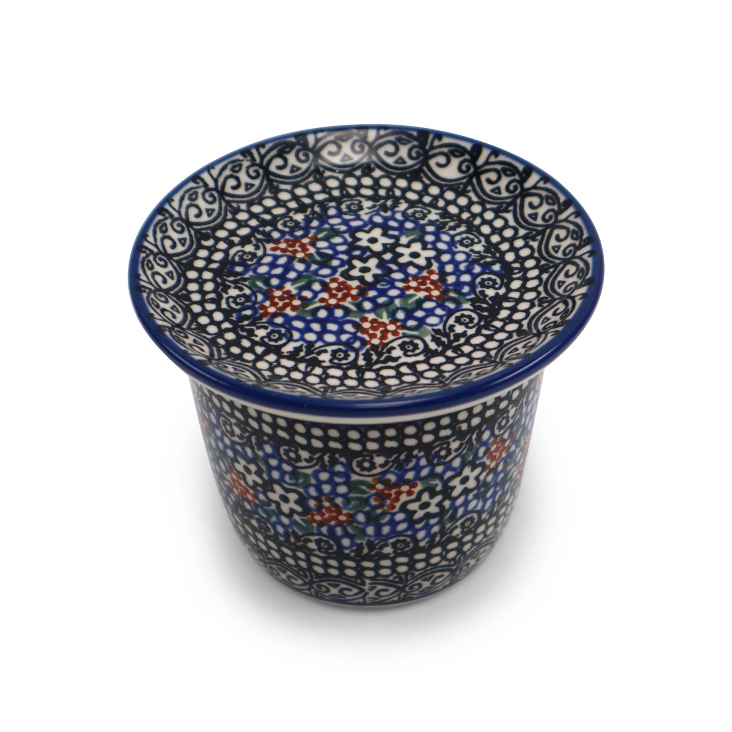 3"x3" Cup and Saucer no Handle.Pattern: Night Dance