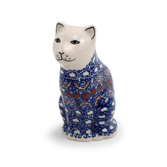 5"x3" Cat Figurine.Pattern: Sphinx