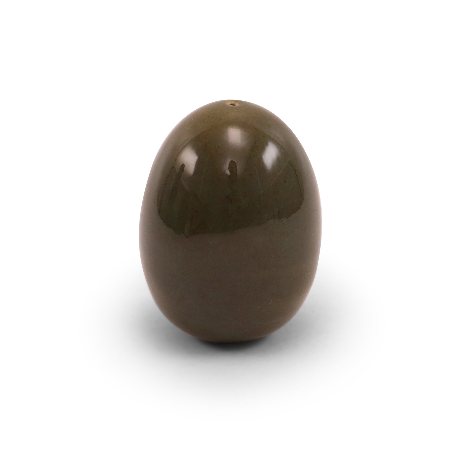 3" Egg Figurine. Pattern: Olive
