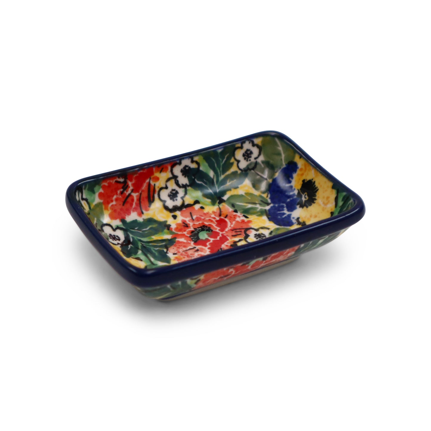 3.5"x2.5" Rectangular Bowl.Pattern: U4705