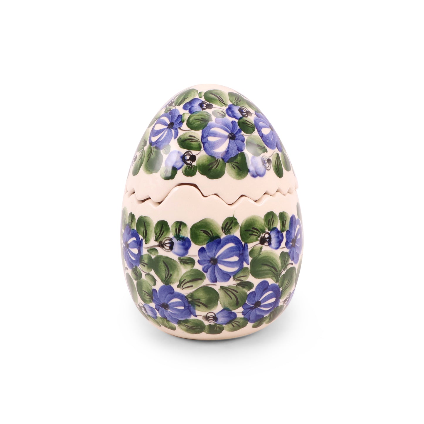 5"x7" Hatched Egg Container. Pattern: Blue Shade