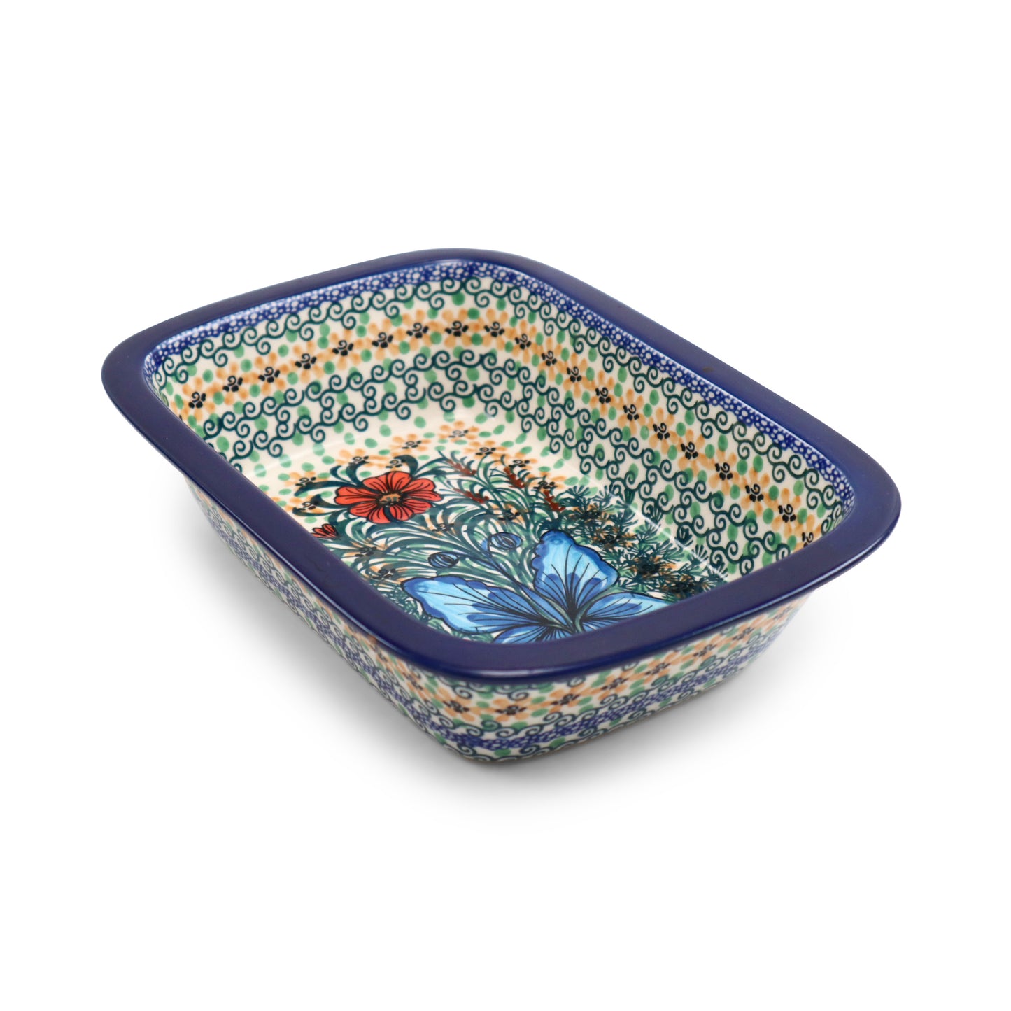 10"x7"x2.5" Rectangular Baker.Pattern: U1491