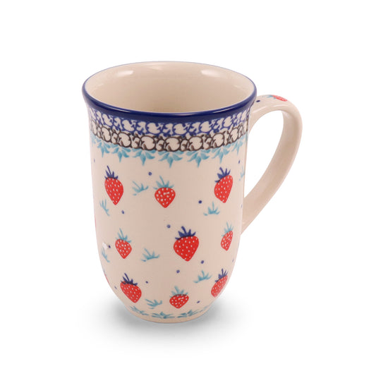 19oz Bistro Mug. Pattern: Farmer's Market