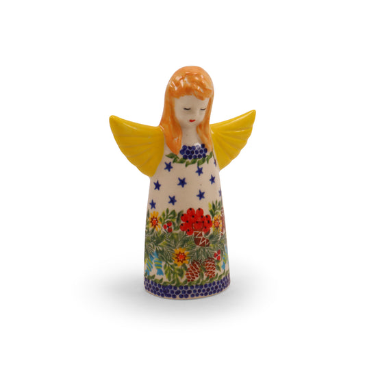 4"x6" Angel Figurine. Pattern: Mistletoe