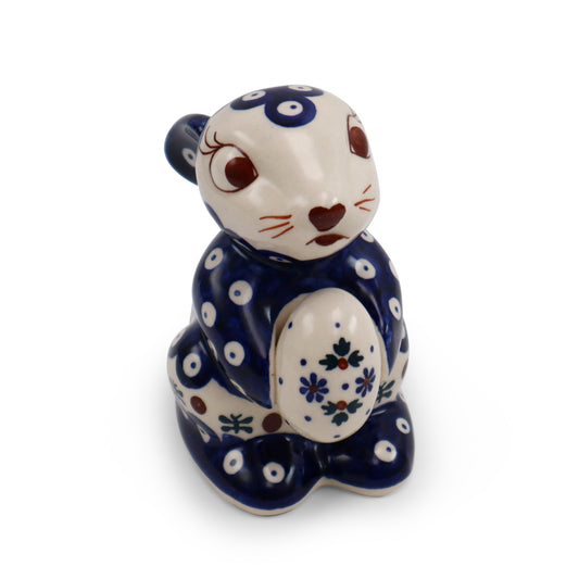 4.5"x4" Bunny with Egg.Pattern: Mosquito