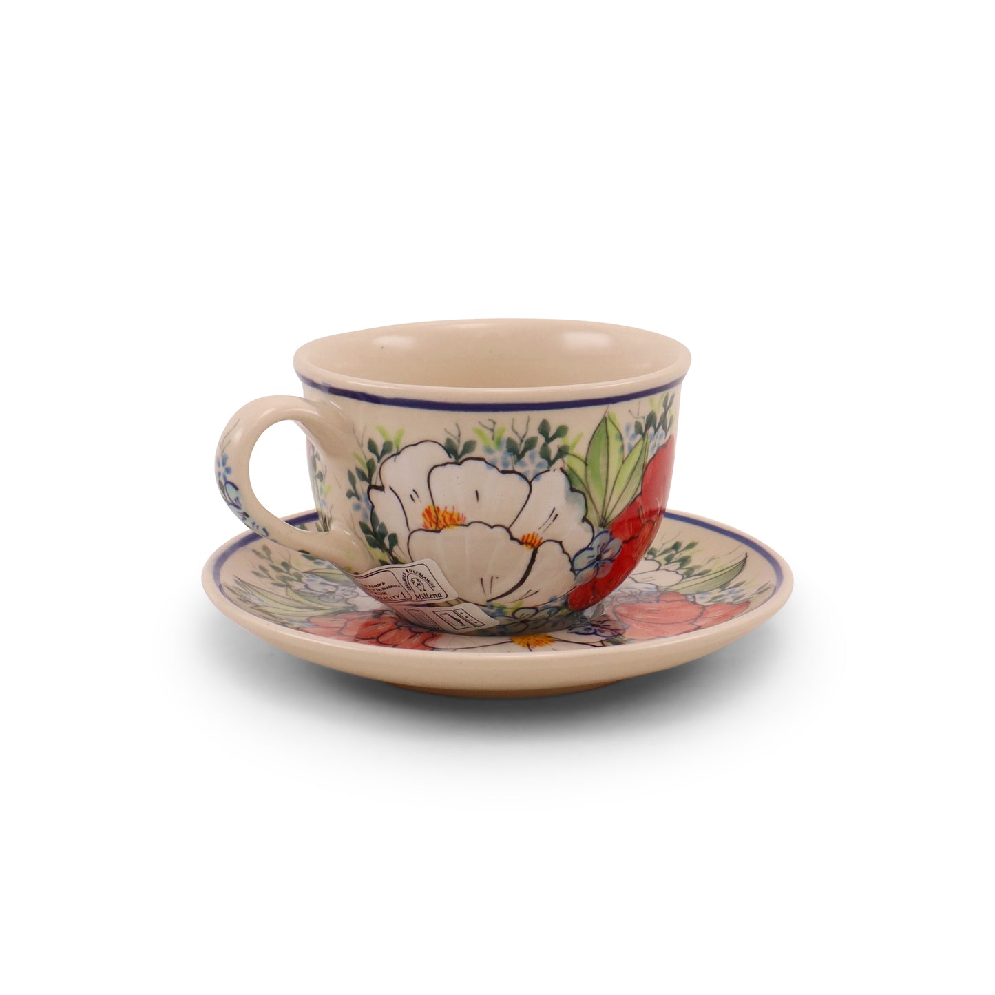 8oz Tea Cup and Saucer. Pattern: LE Festival