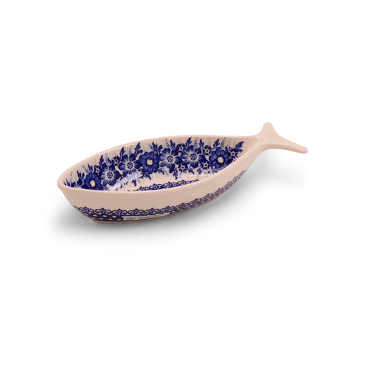 10"x4.5" Fish Bowl.Pattern: Bright Bouquet