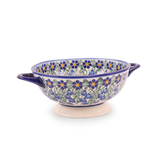 8" Colander 2Q. Pattern: Chelsea