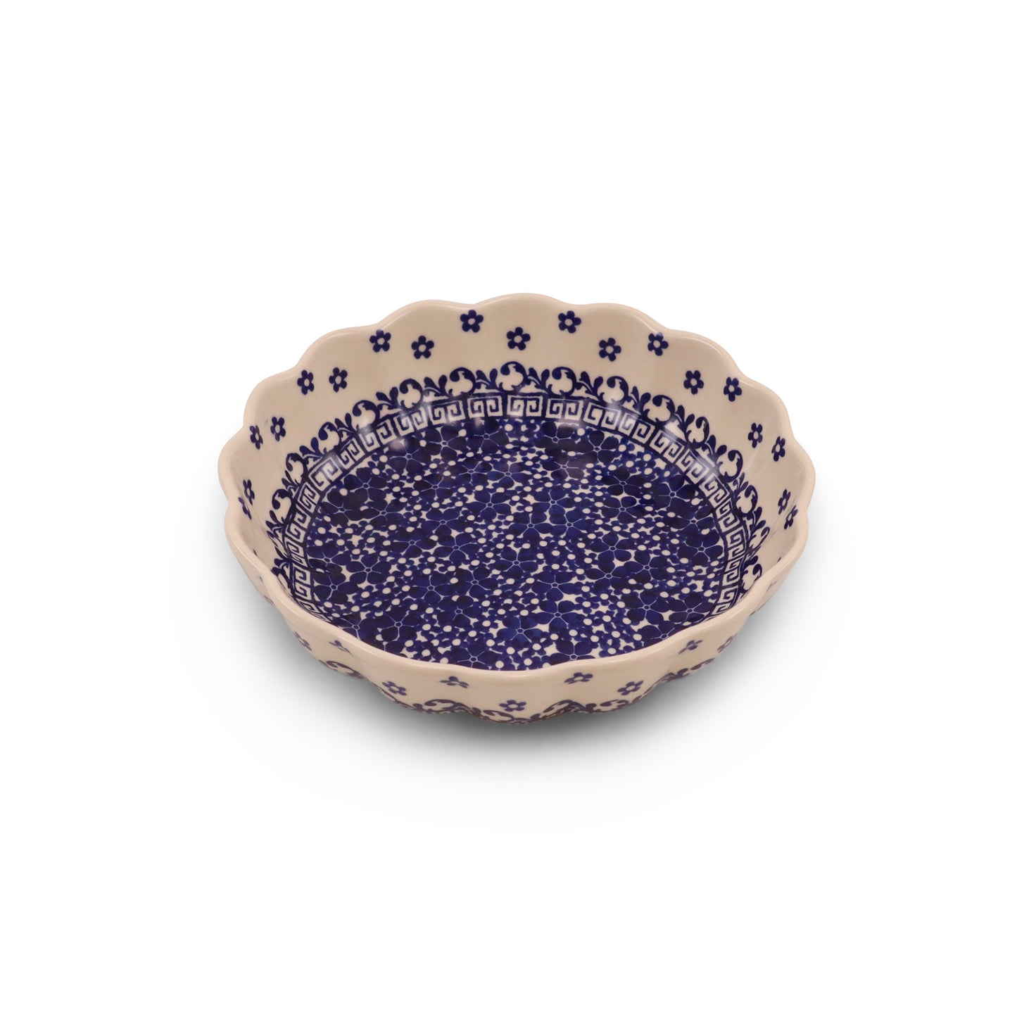 8" Waved Bowl. Pattern: 208B