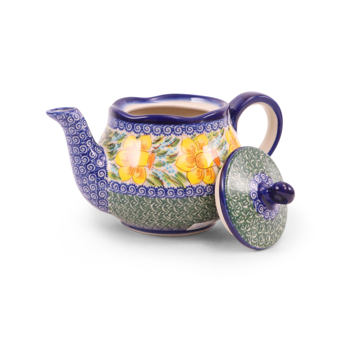 24oz Fruti Teapot. Pattern: Daffodil