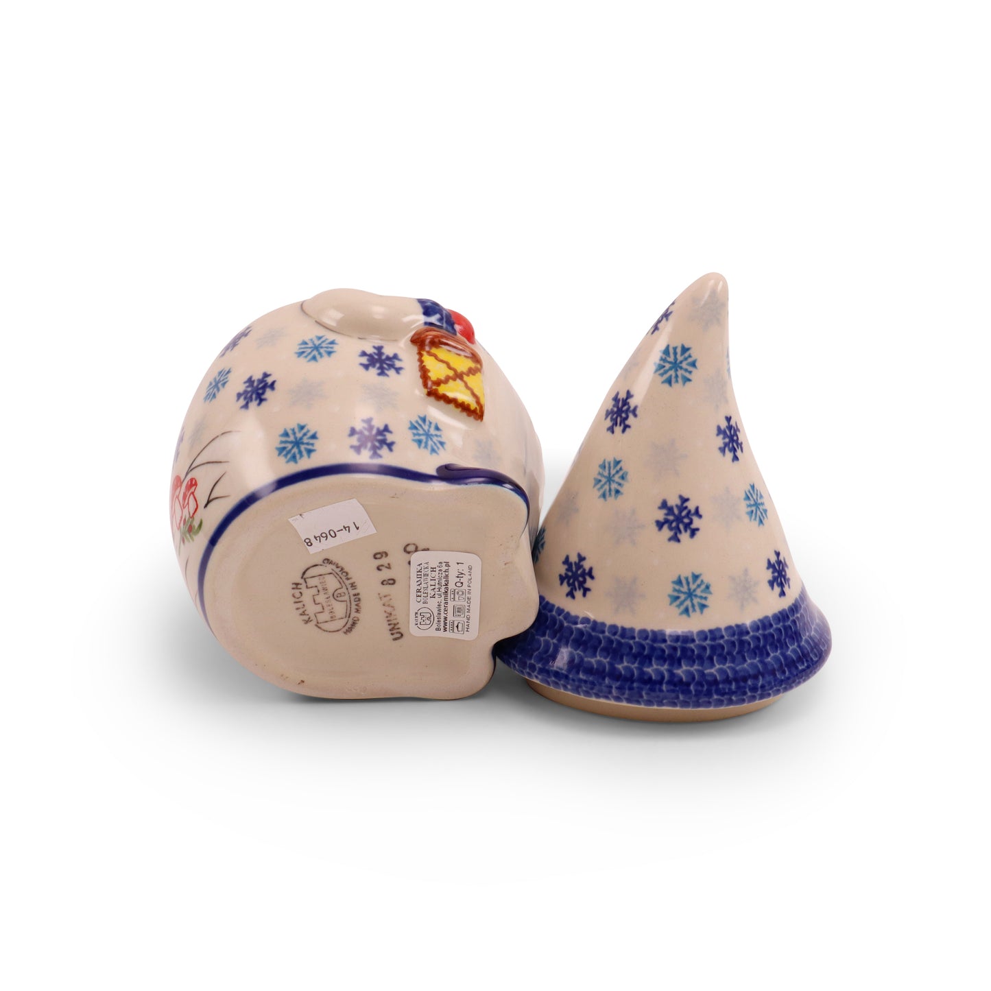 8.5"x6" Gnome Container, Pattern: Shroomland