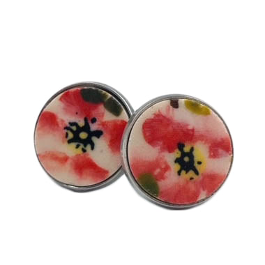 20mm Round Cufflinks. Pattern: A25