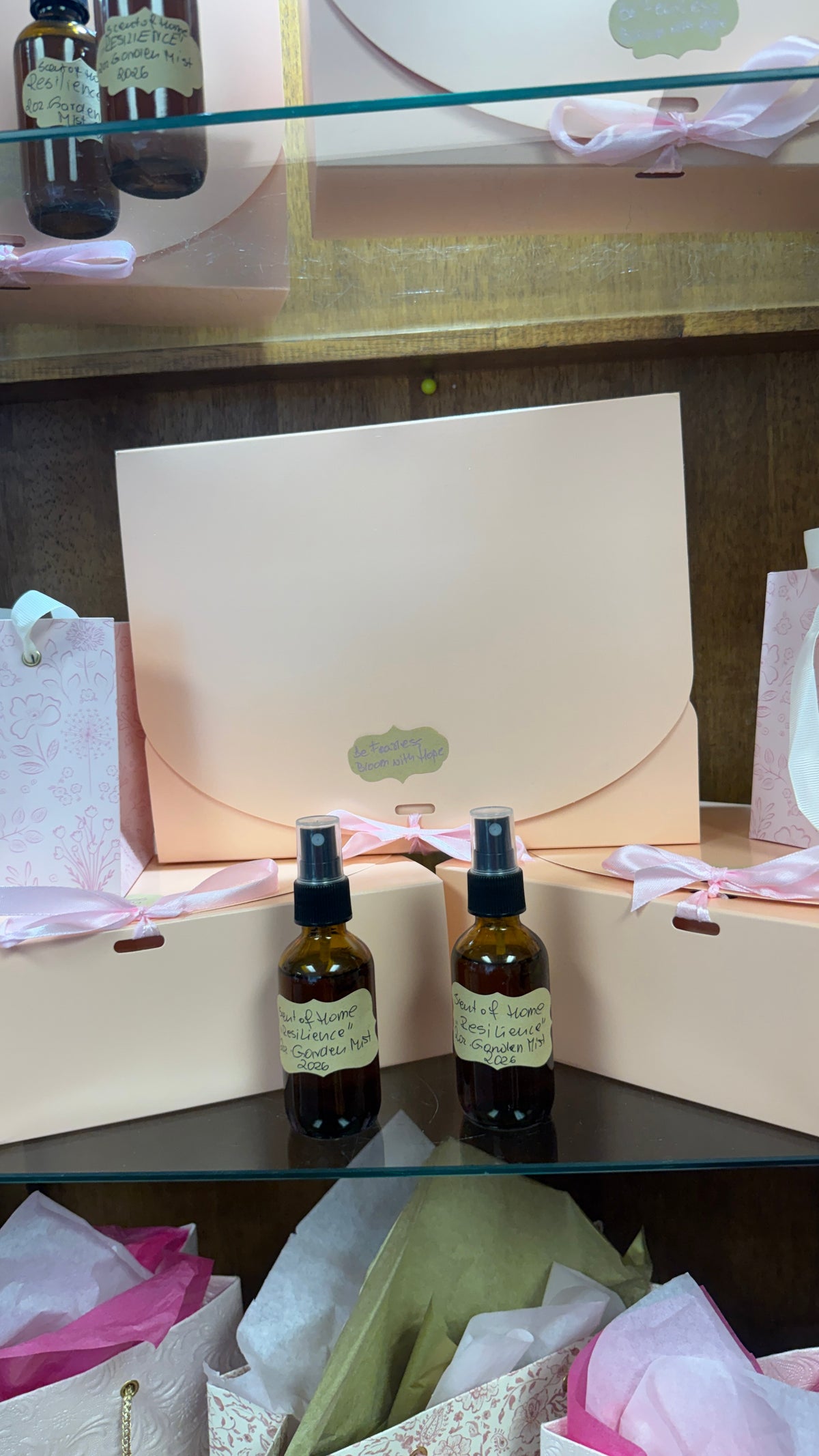 Be Fearless Salf-Care pink box