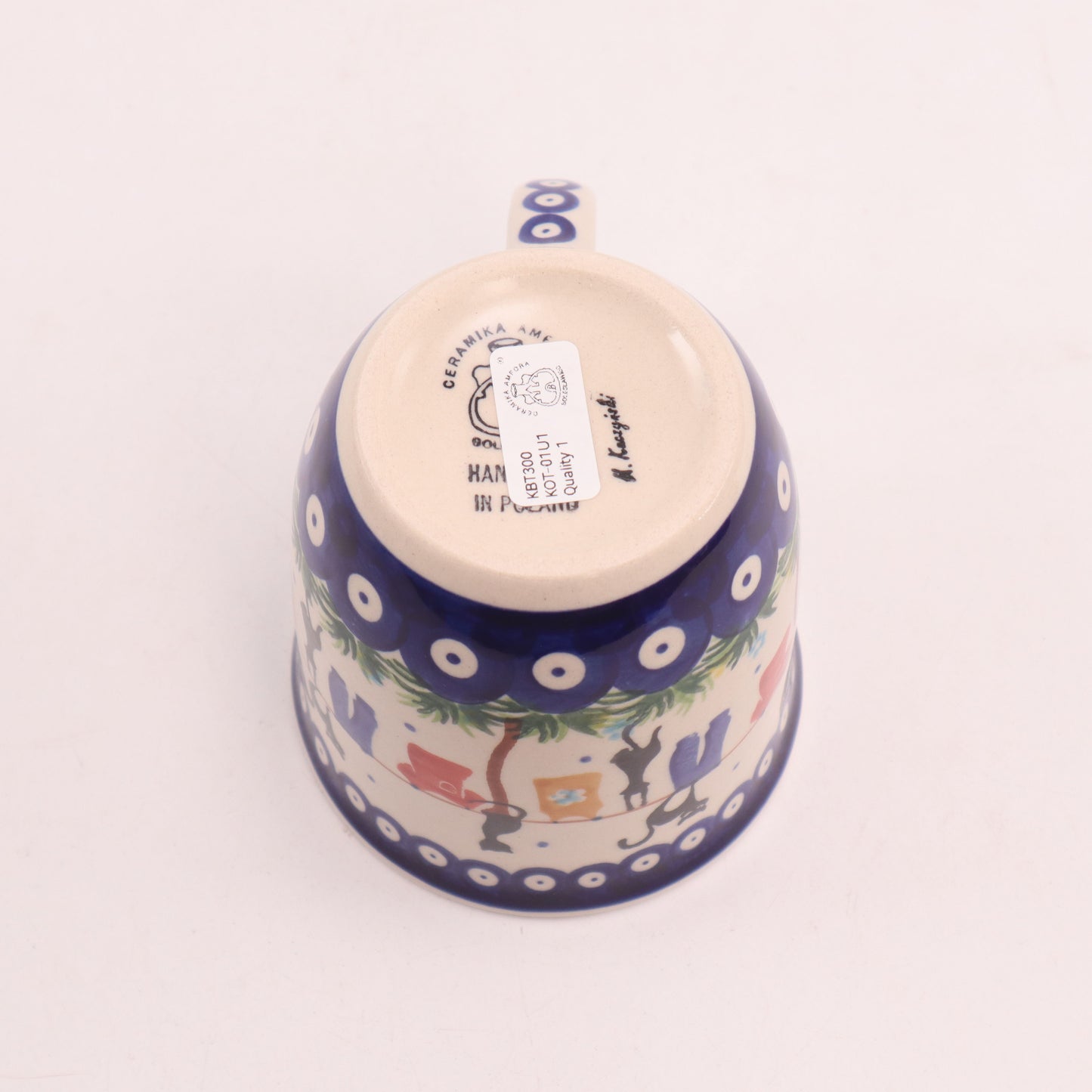 12oz Bistro Mug .Pattern: Summer Breeze