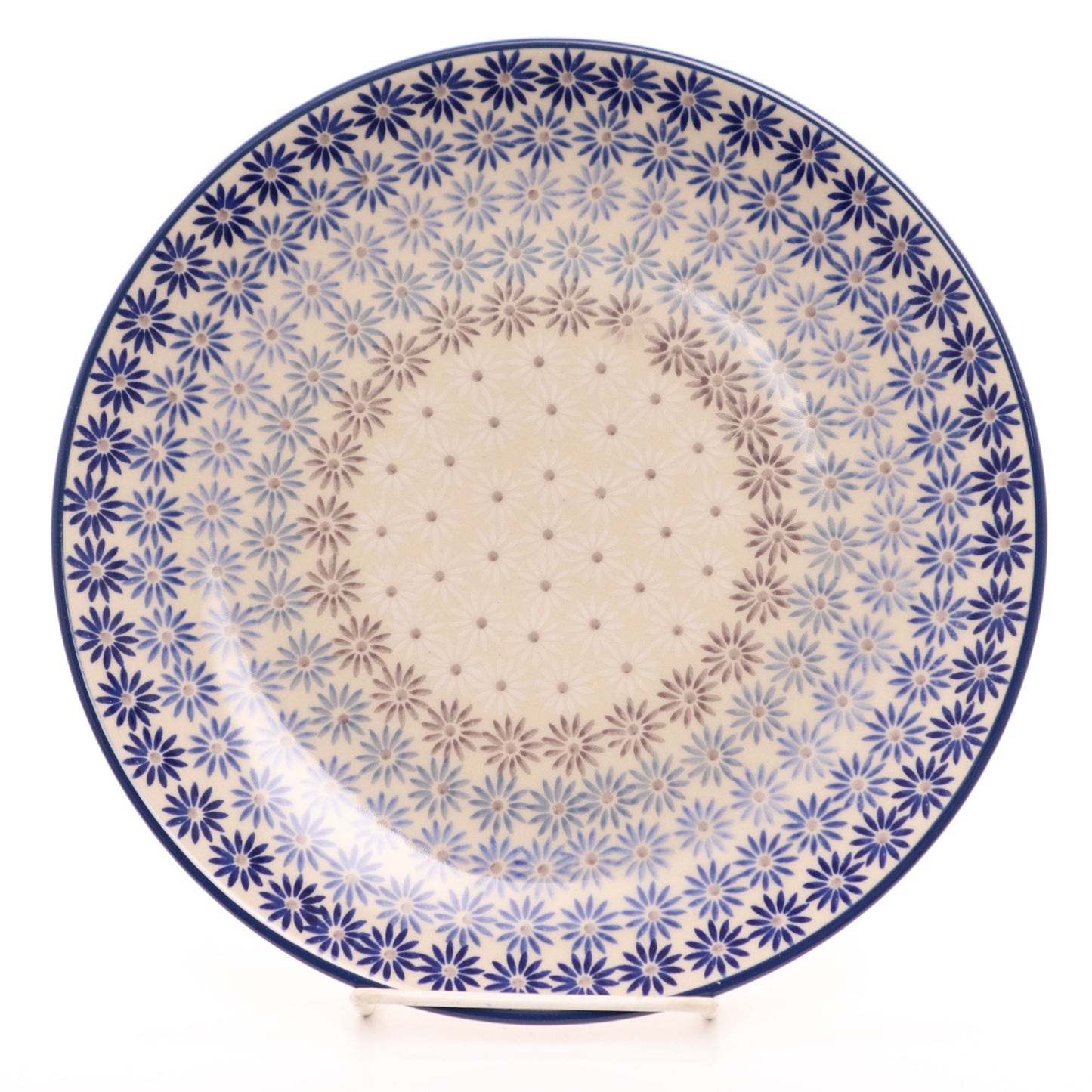 10" Dinner Plate.  Pattern: Fade to Greige