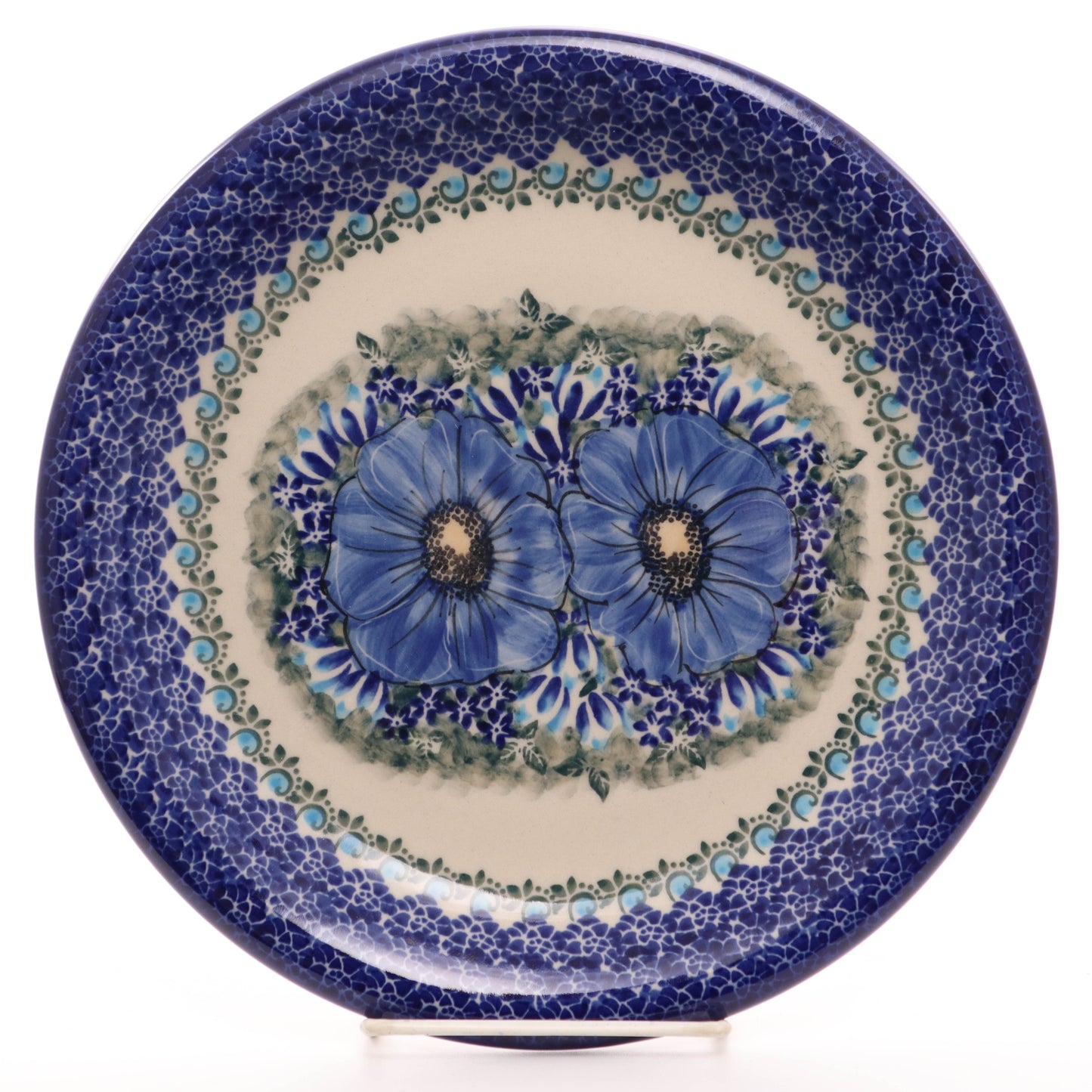 10" Plate. Pattern: Blue Bliss