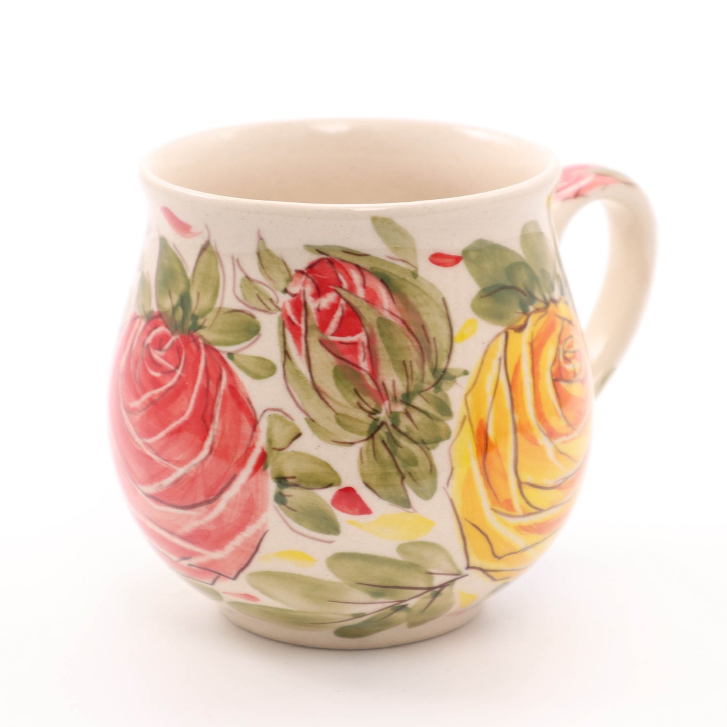 Small Mug Candle. Pattern: A46. Scent: Persimmon