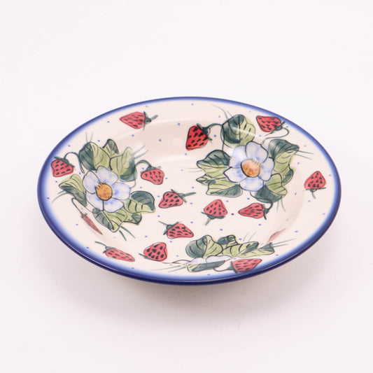 8.5" Soup Plate. Pattern: Strawberry Shortcake