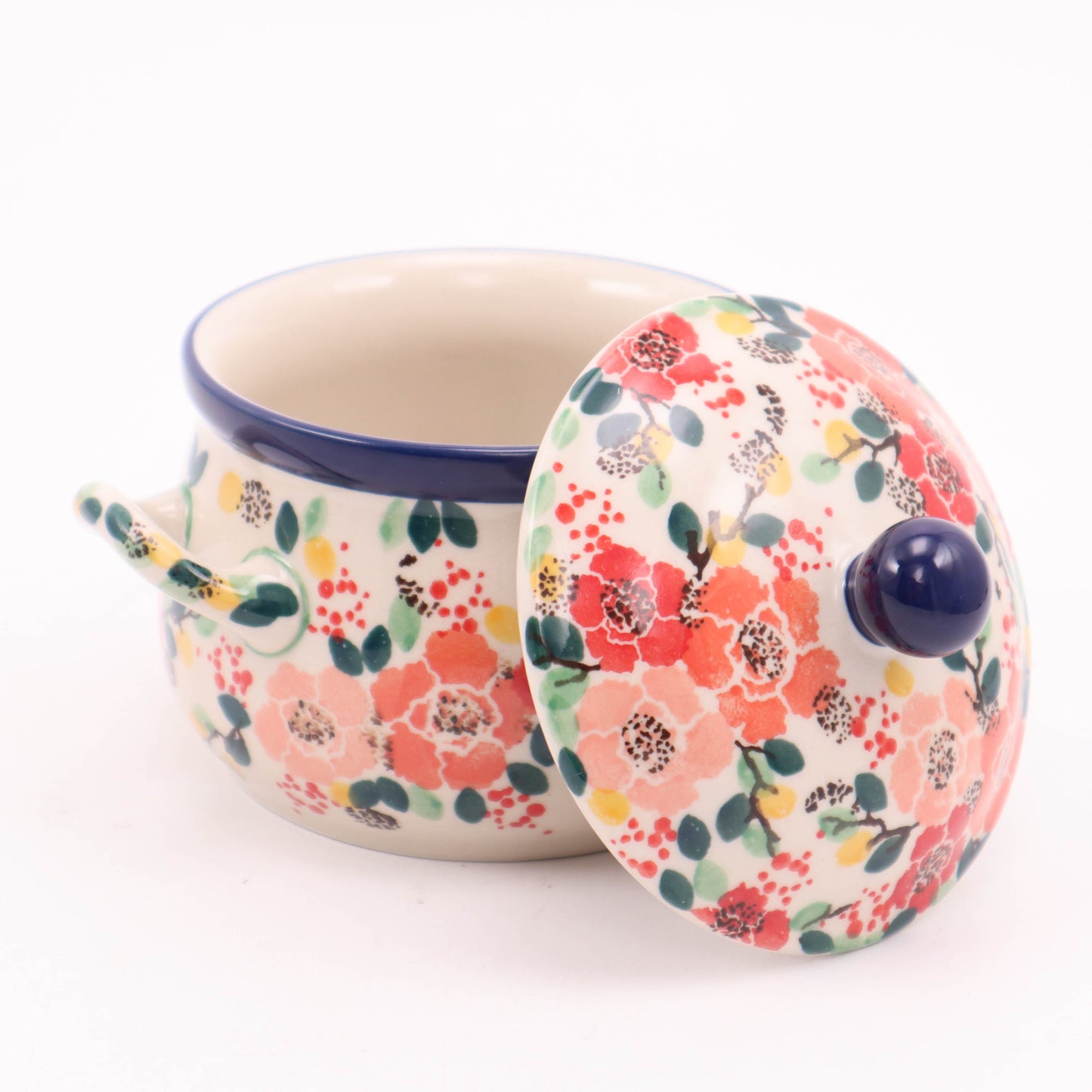 4"x3" Small Tureen. Pattern: Flower Shoppe