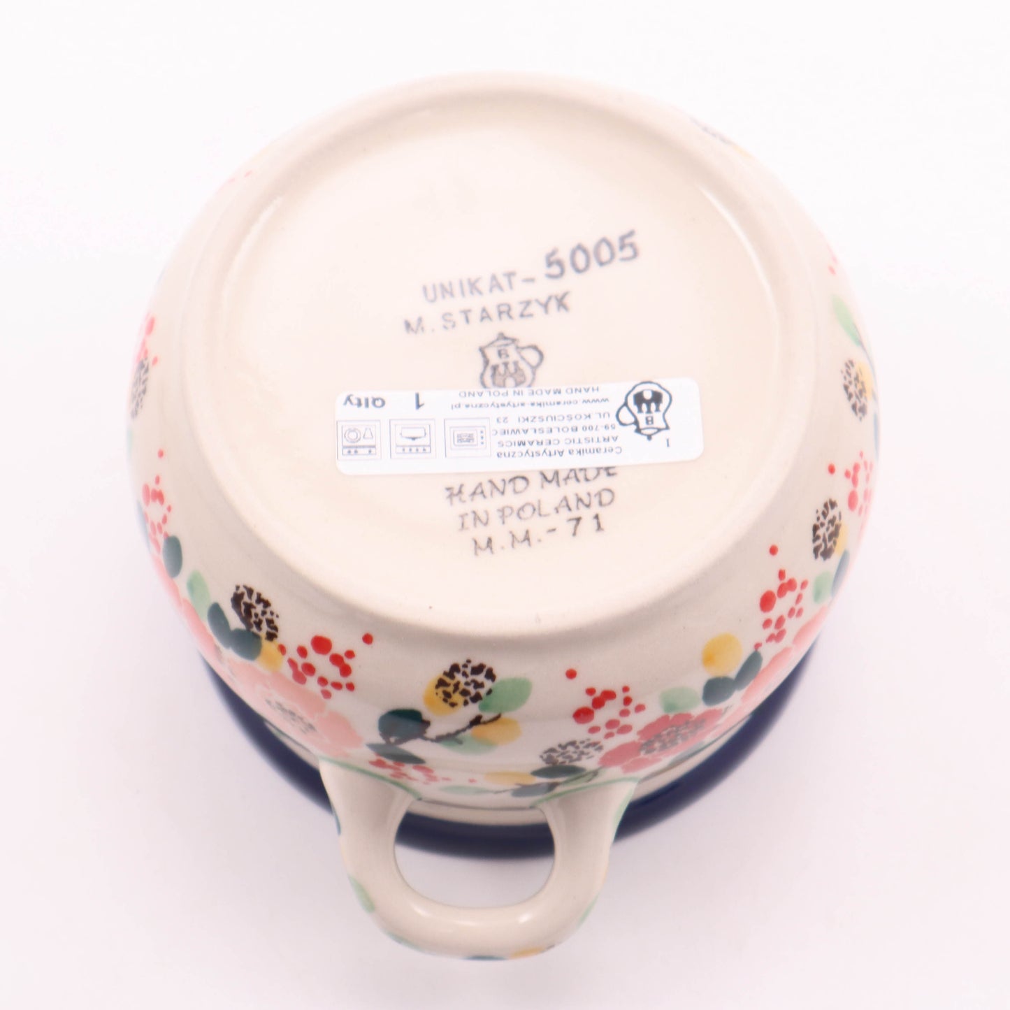 4"x3" Small Tureen. Pattern: Flower Shoppe