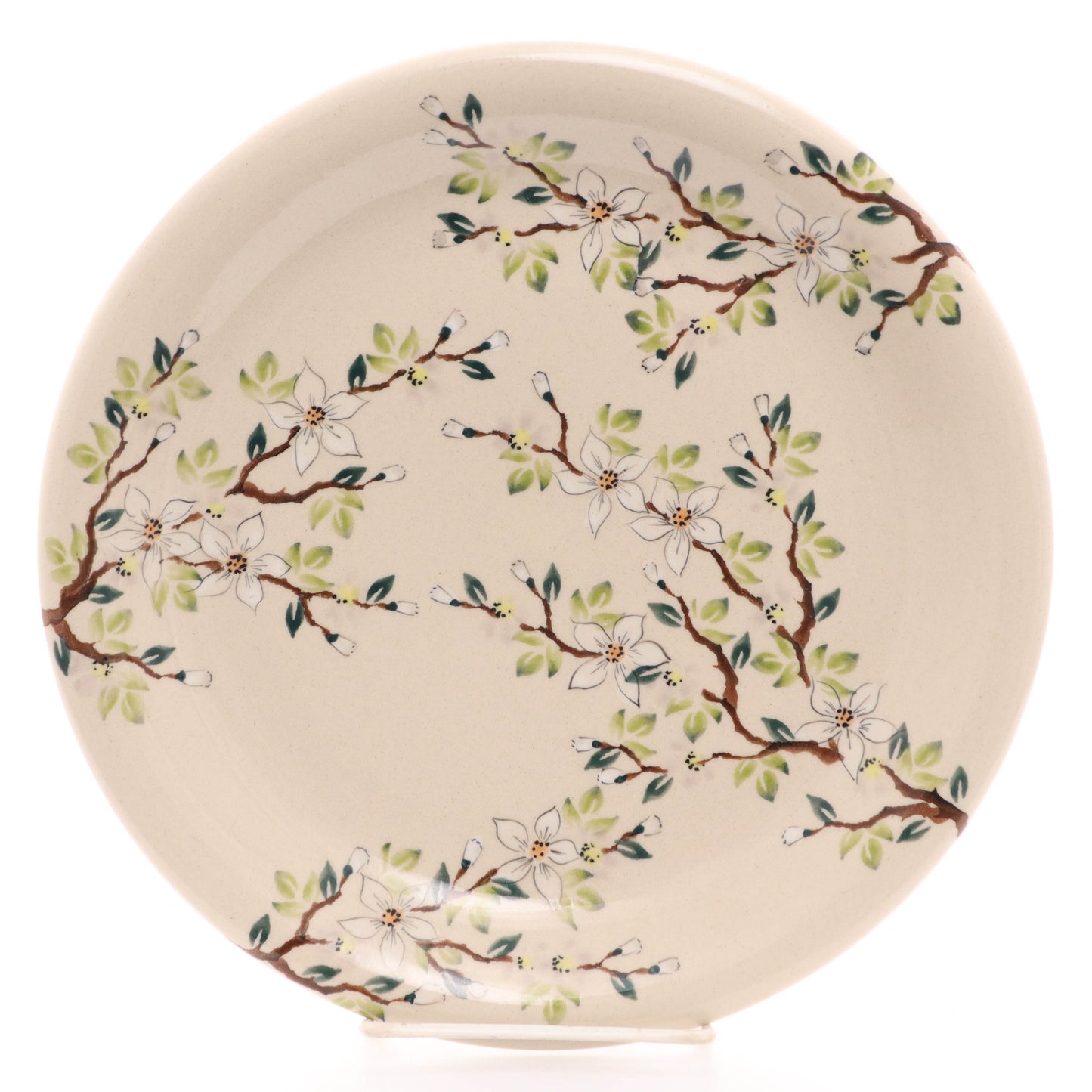 10" Plate.  Pattern: Apple Blossom