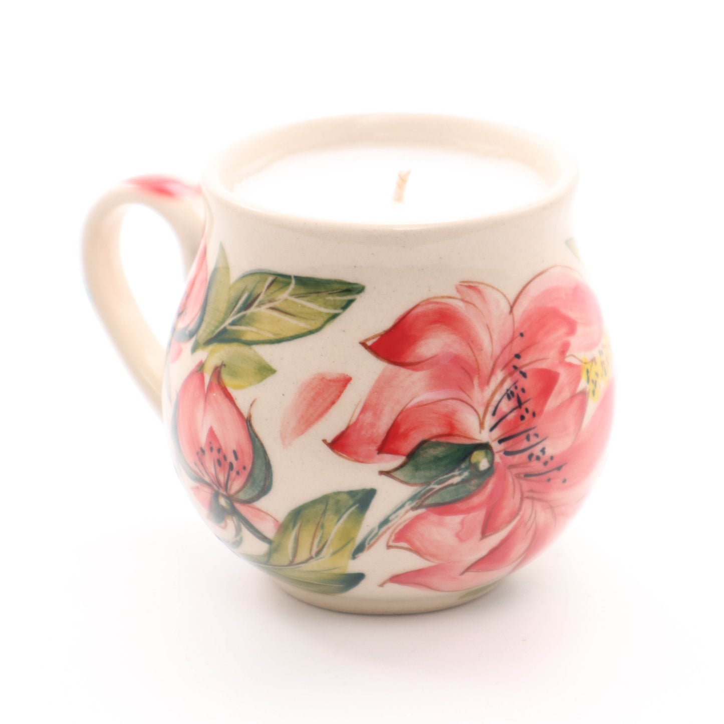 Small Candle Mug. Pattern: A47. Scent: Persimmon