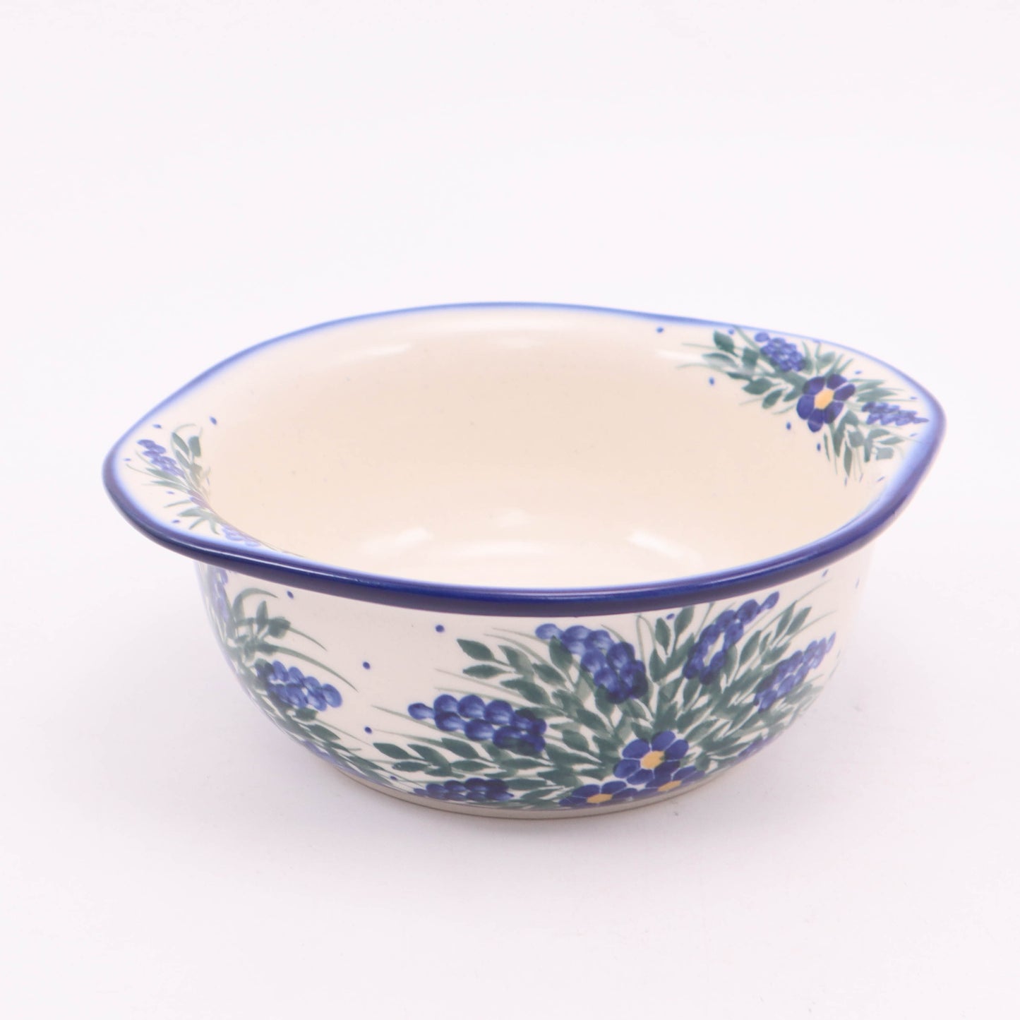 6.5" Soup Bowl with Handles. Pattern: Chelsea