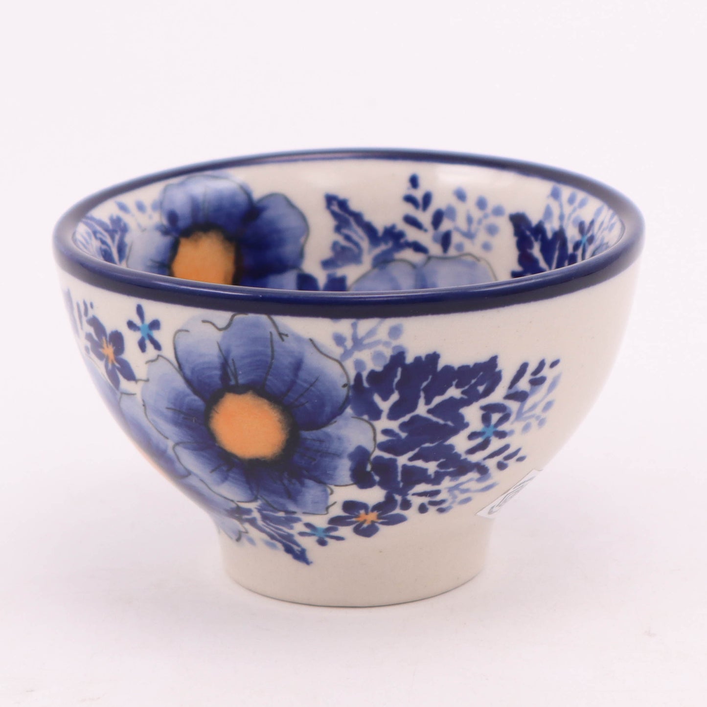 4" Dipping Bowl. Pattern: Winter Bouquet