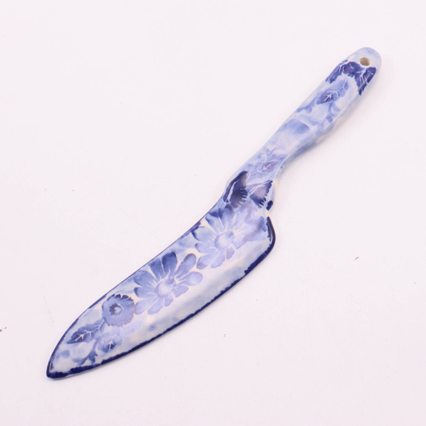 9" Spread Knife. Pattern: Watercolor Blossoms