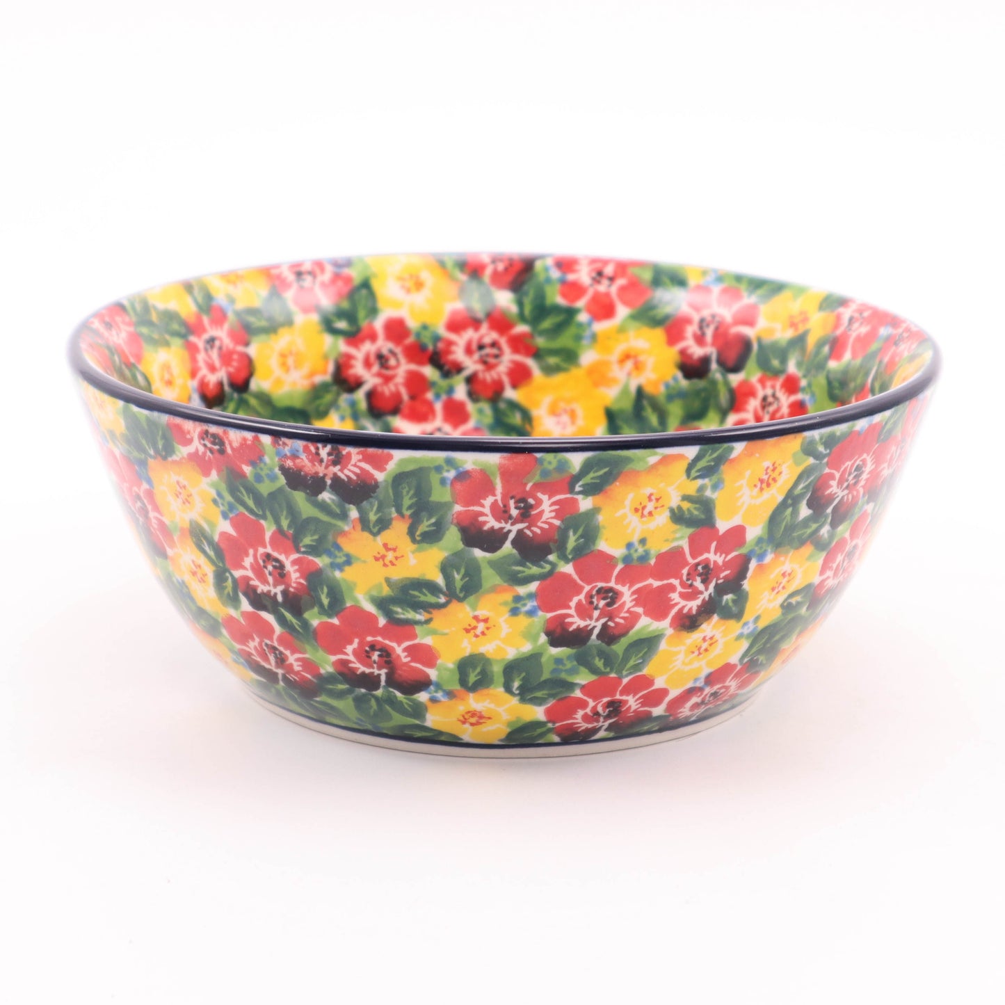 7" Bowl. Pattern: Cheerful Bouquet