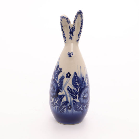 5" Bunny Figurine. Pattern: Cobalt