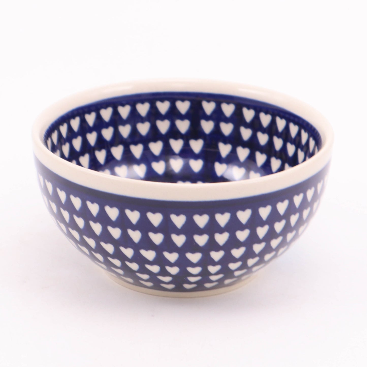 5" Rice Bowl. Pattern: Heart 2 Heart