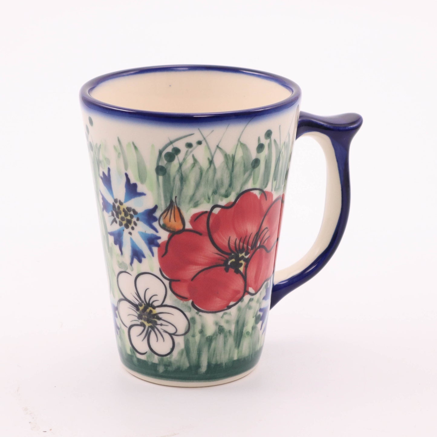 10oz Latte Mug. Pattern: Meadow
