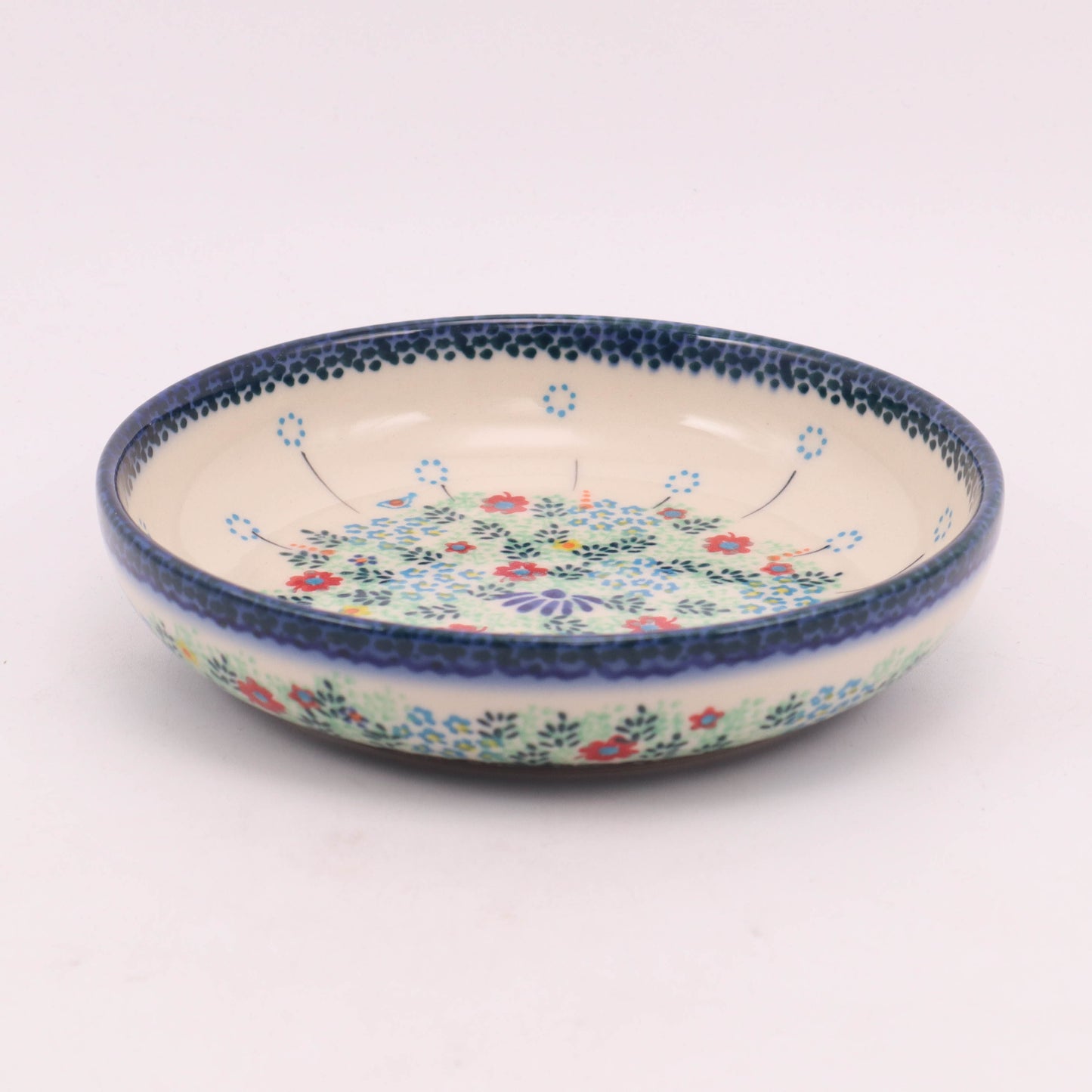 6" Shallow Bowl Pattern: Spring Bouquet