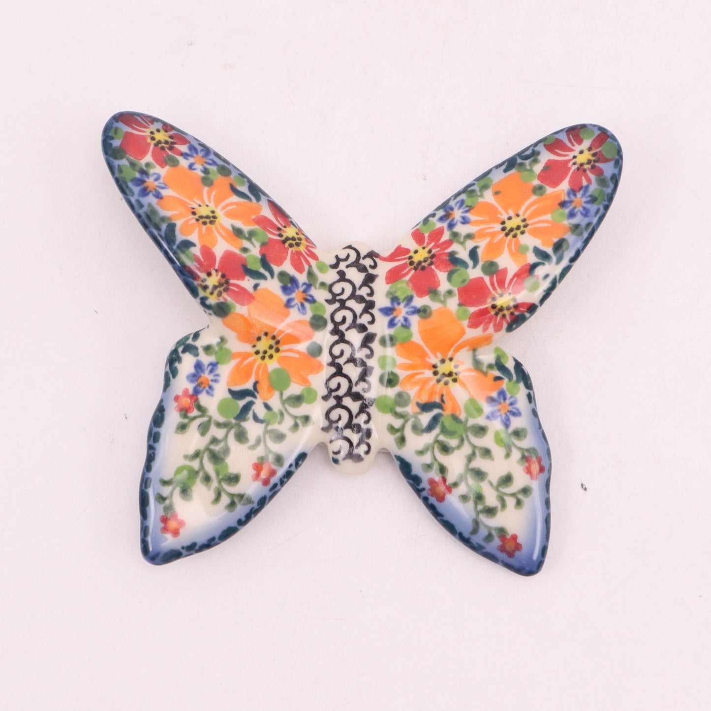 5"x4.5" Butterfly Figurine .Pattern: Daybreak