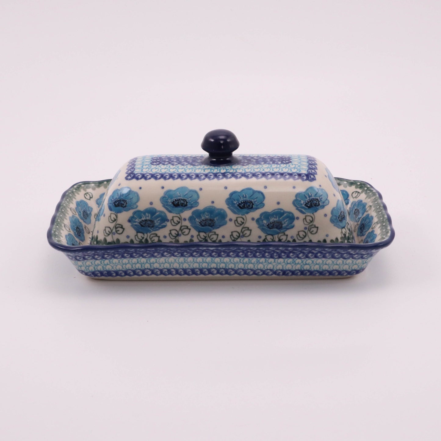 9"x5"x3" Covered Butter Dish. Pattern: 170