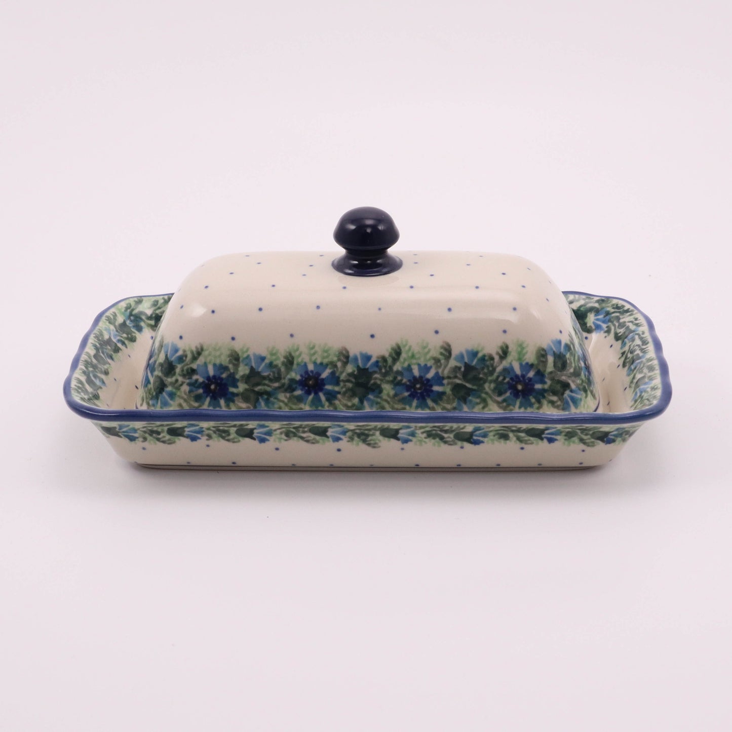 9"x5"x3" Covered Butter Dish. Pattern: 27