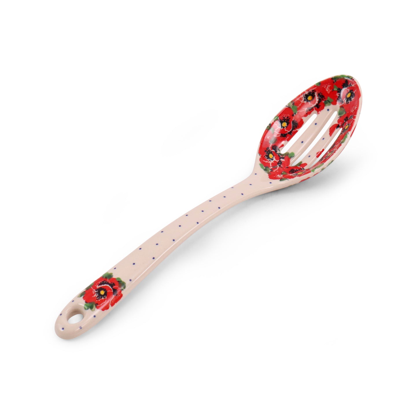 12" Slotted Spoon. Pattern: Surroundings Inspiration