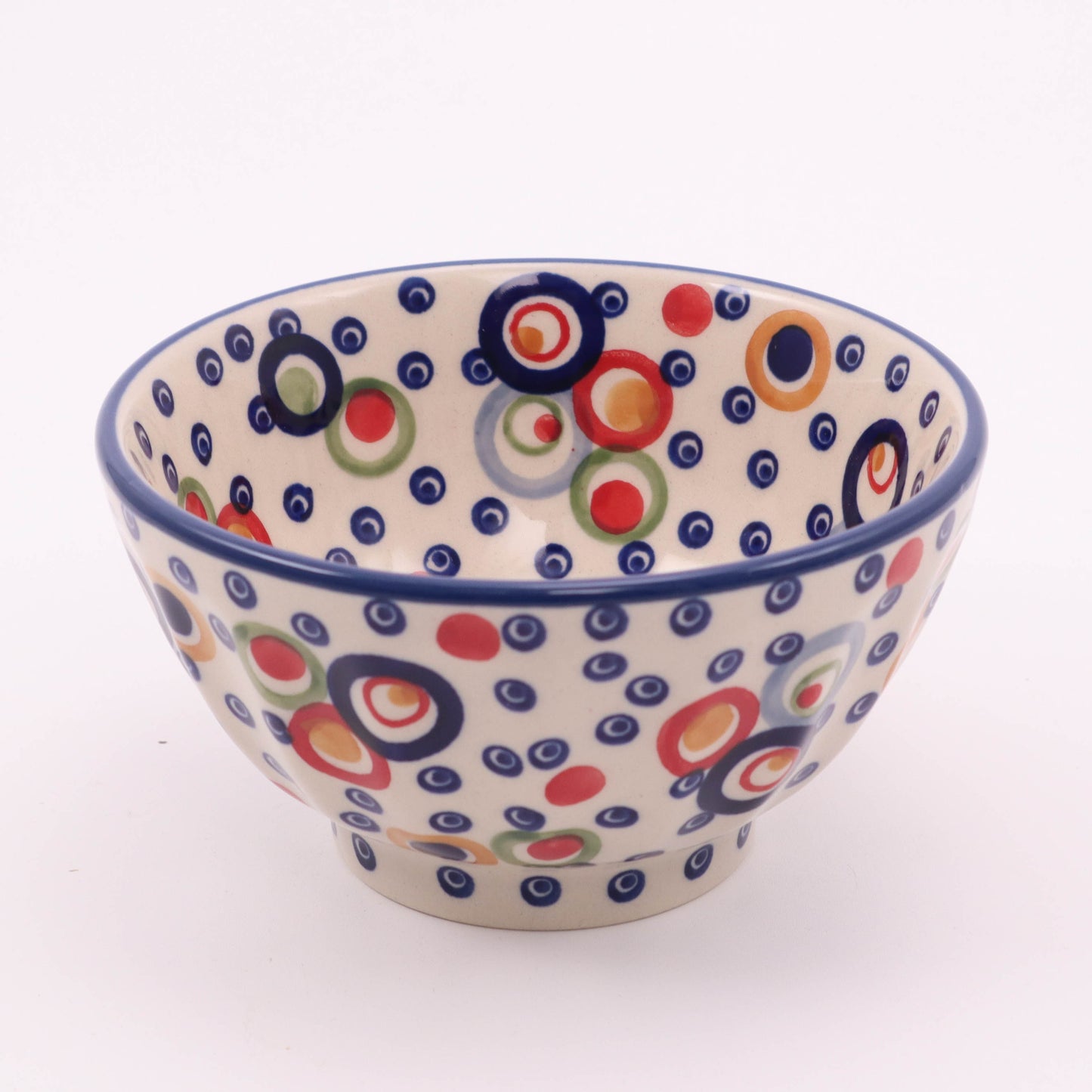 5" Fluted Bowl.  Pattern: Cheery Oh's