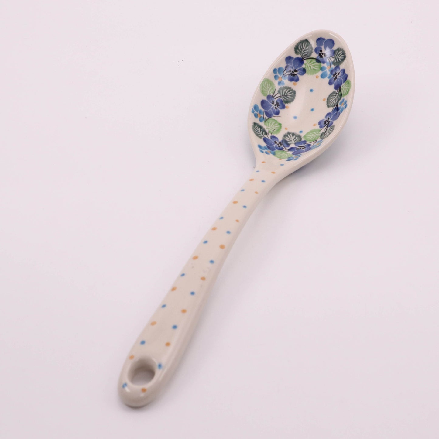 12" Serving Spoon. Pattern: Classic Blooms