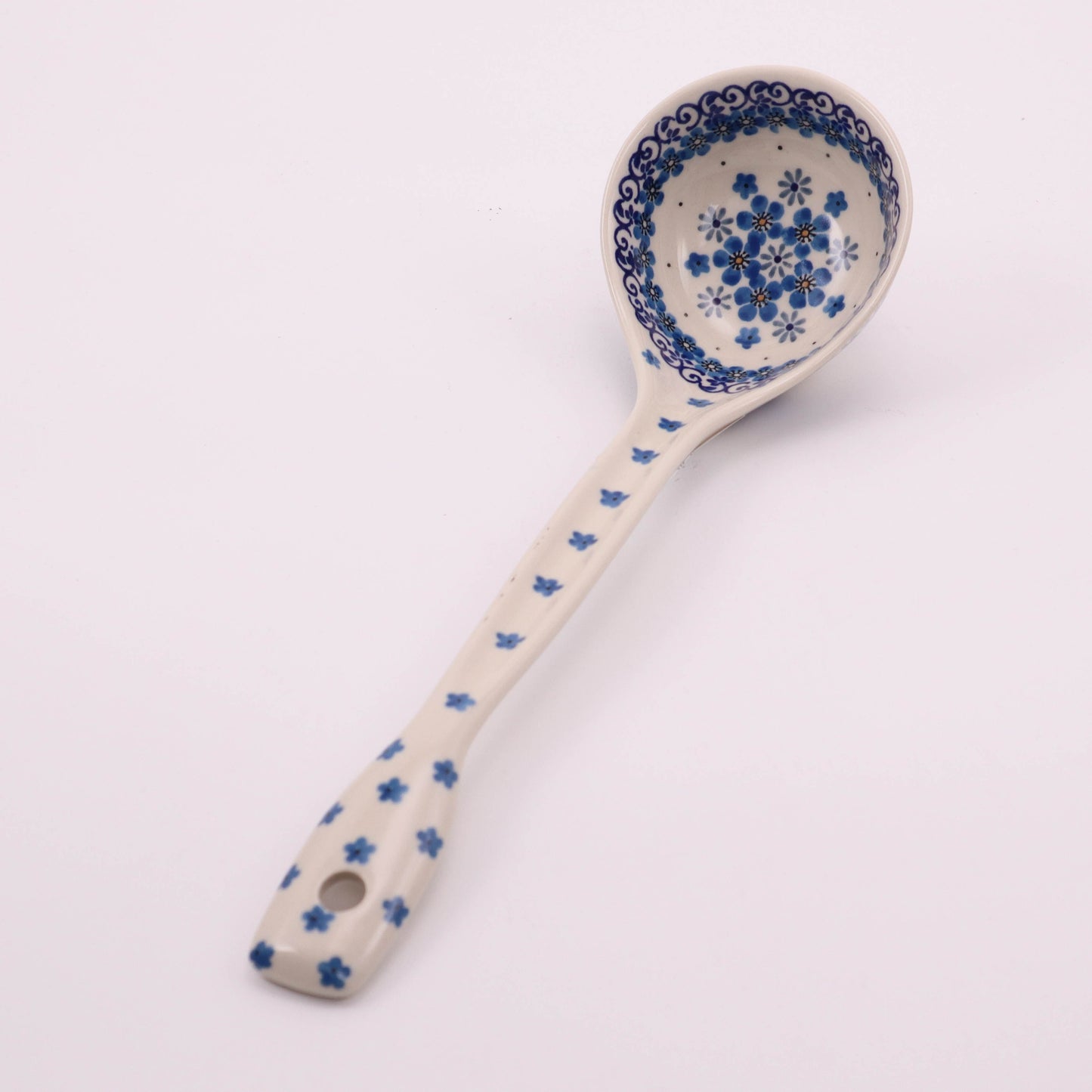 13" Ladle. Pattern: Country Charm