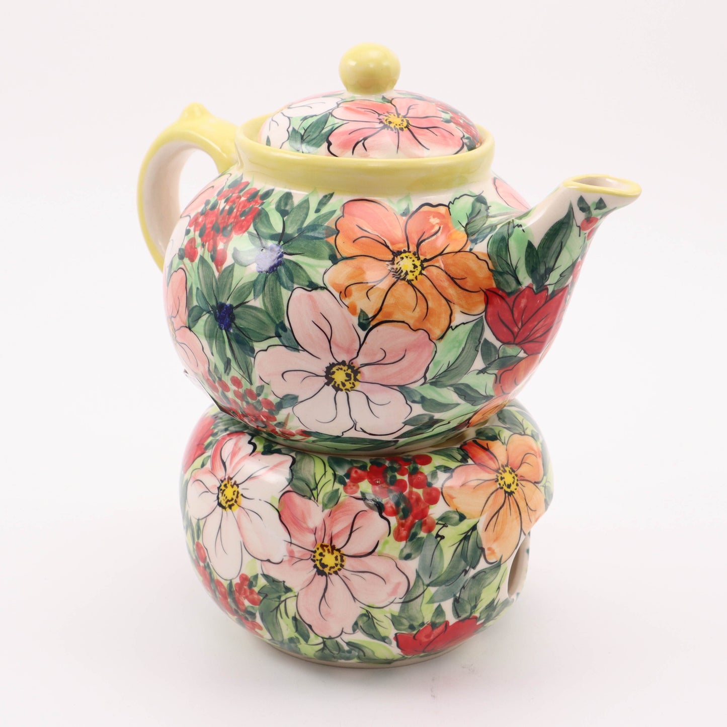 1.25L Teapot with Warmer. Pattern: A38