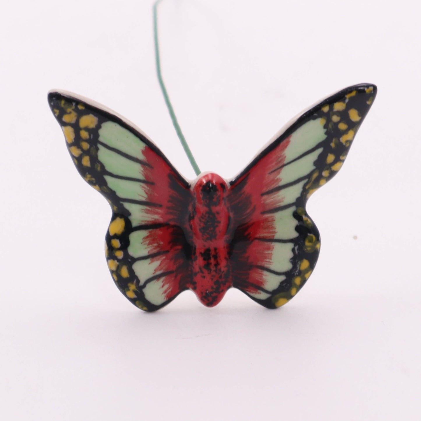 Butterfly on Stem. Pattern: Sage