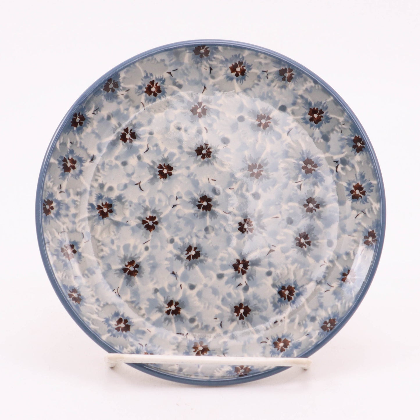 6.5" Plate. Pattern: Midnight Chicory