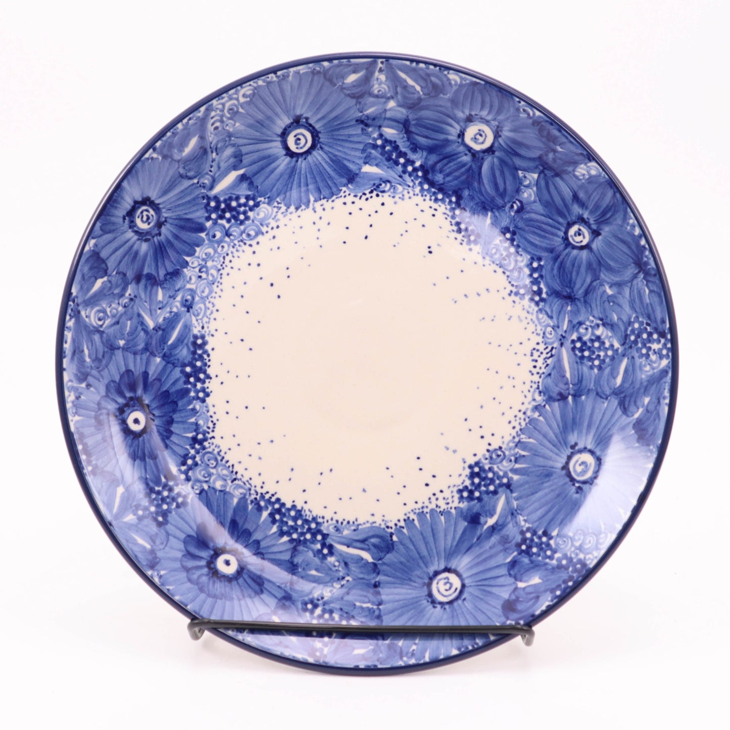 10" Plate. Pattern: Sapphire Splendor