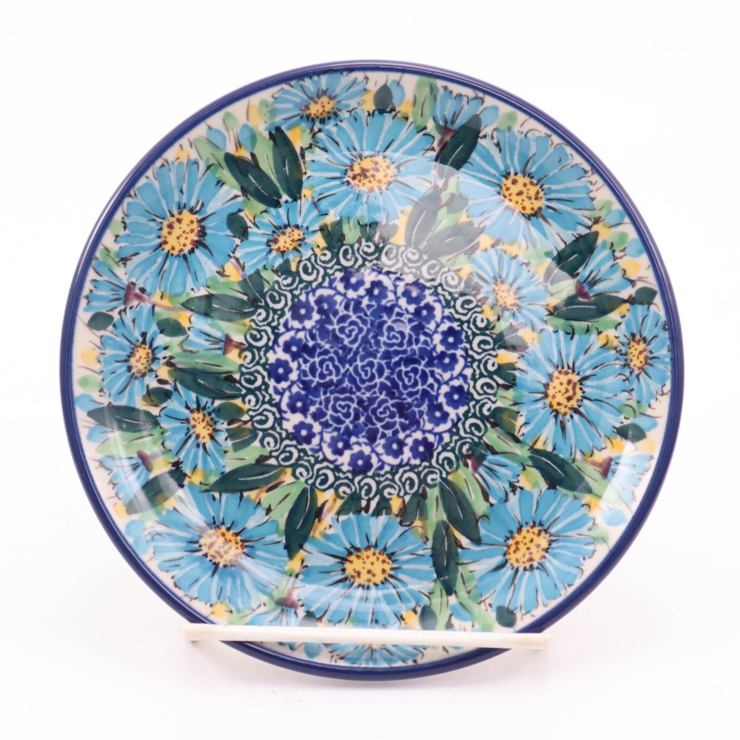 6.5" Plate. Pattern: Blue Aster