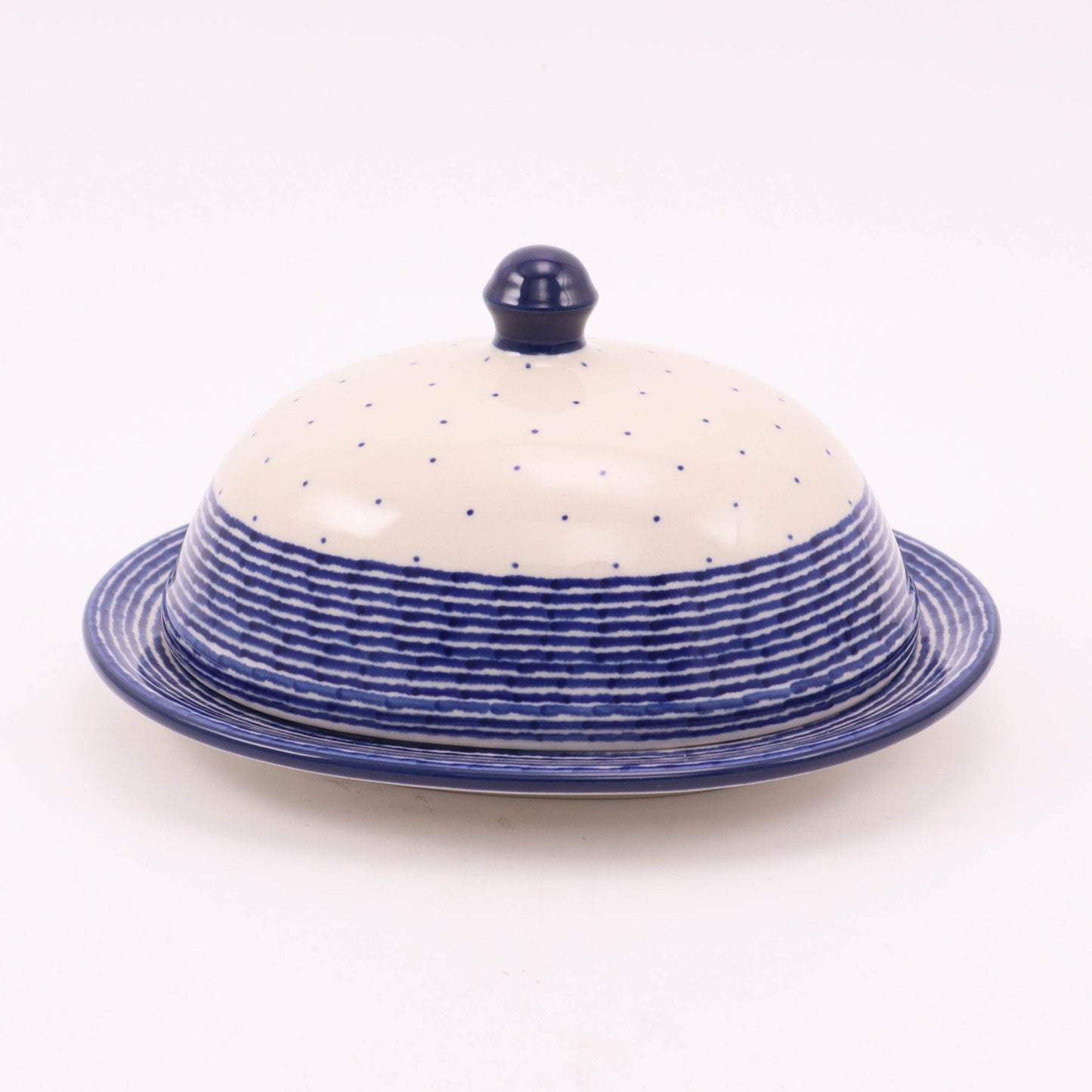 8"x7"x4" Covered Dish. Pattern: Belleview